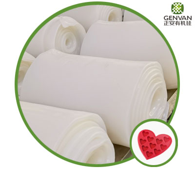 成形用の汎用シリコーンゴム (沈殿/発煙)