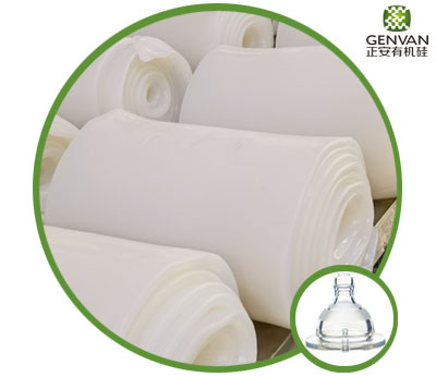 高透明な発煙シリコーンゴム